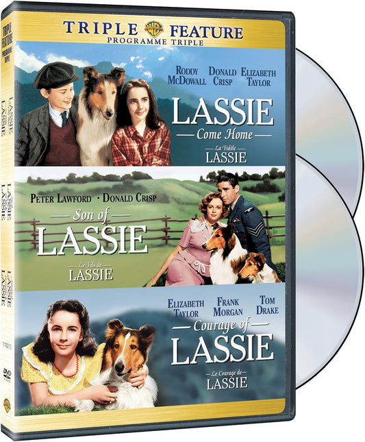 Lassie Come Home / Son of Lassie / Courage of Lassie (Triple Feature) // La fidèle Lassie / Le fils de Lassie / Le courage de Lassie (Programme Triple) (Bilingual) [DVD]