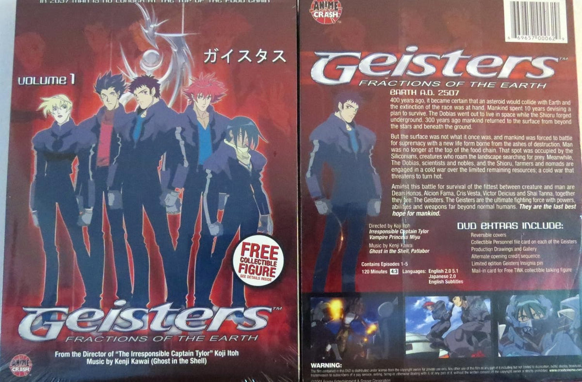 Geisters - Fractions of the Earth - Vol.1 DVD]