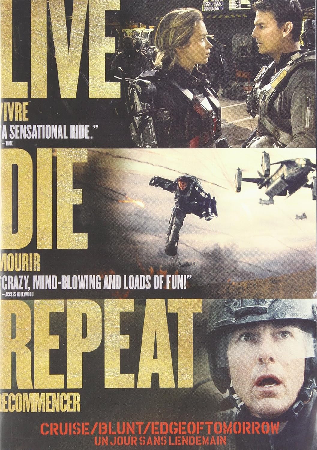 Live Die Repeat: Edge of Tomorrow [DVD]