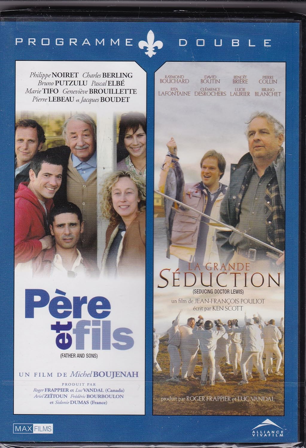 Pere et fils (Father & Sons) / La Grande Seduction (Seducing Doctor Lewis) (Version française) [DVD]