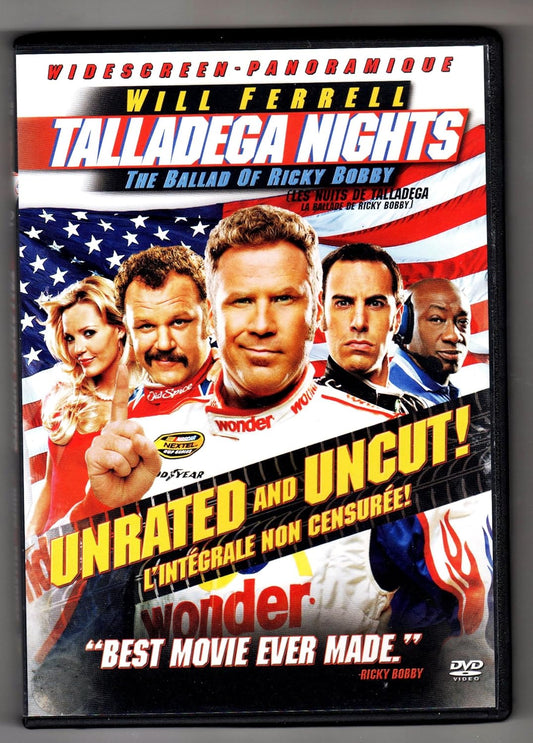 Talladega Nights: The Ballad of Ricky Bobby (Unrated Widescreen Edition) / Les nuits de Talladega: La ballade de Ricky Bobby (L'intégrale non censurée) (Bilingual) [DVD]
