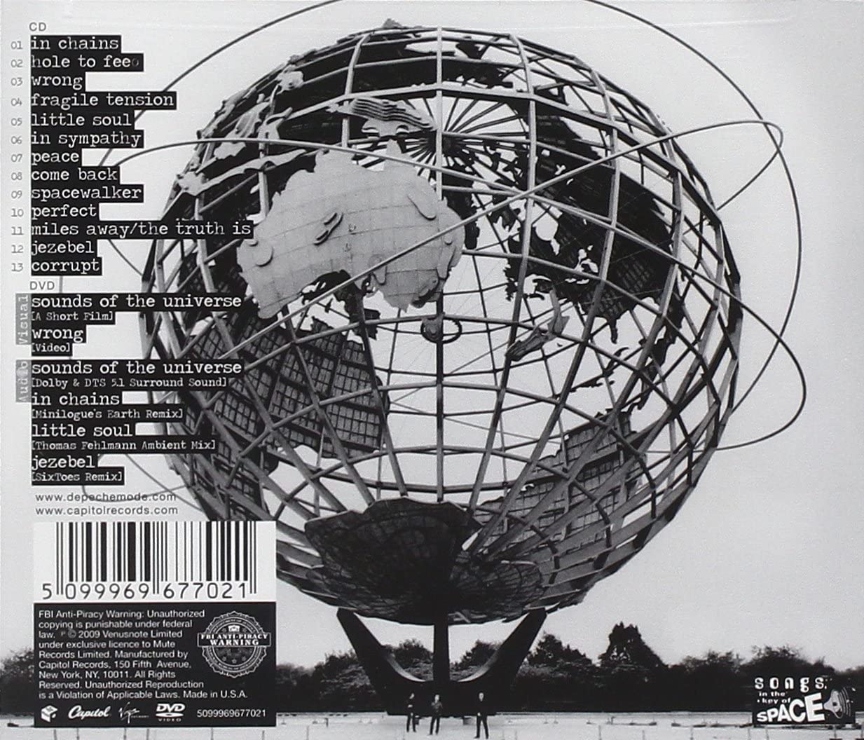 Sounds of the Universe (CD/DVD) [Audio CD] Depeche Mode