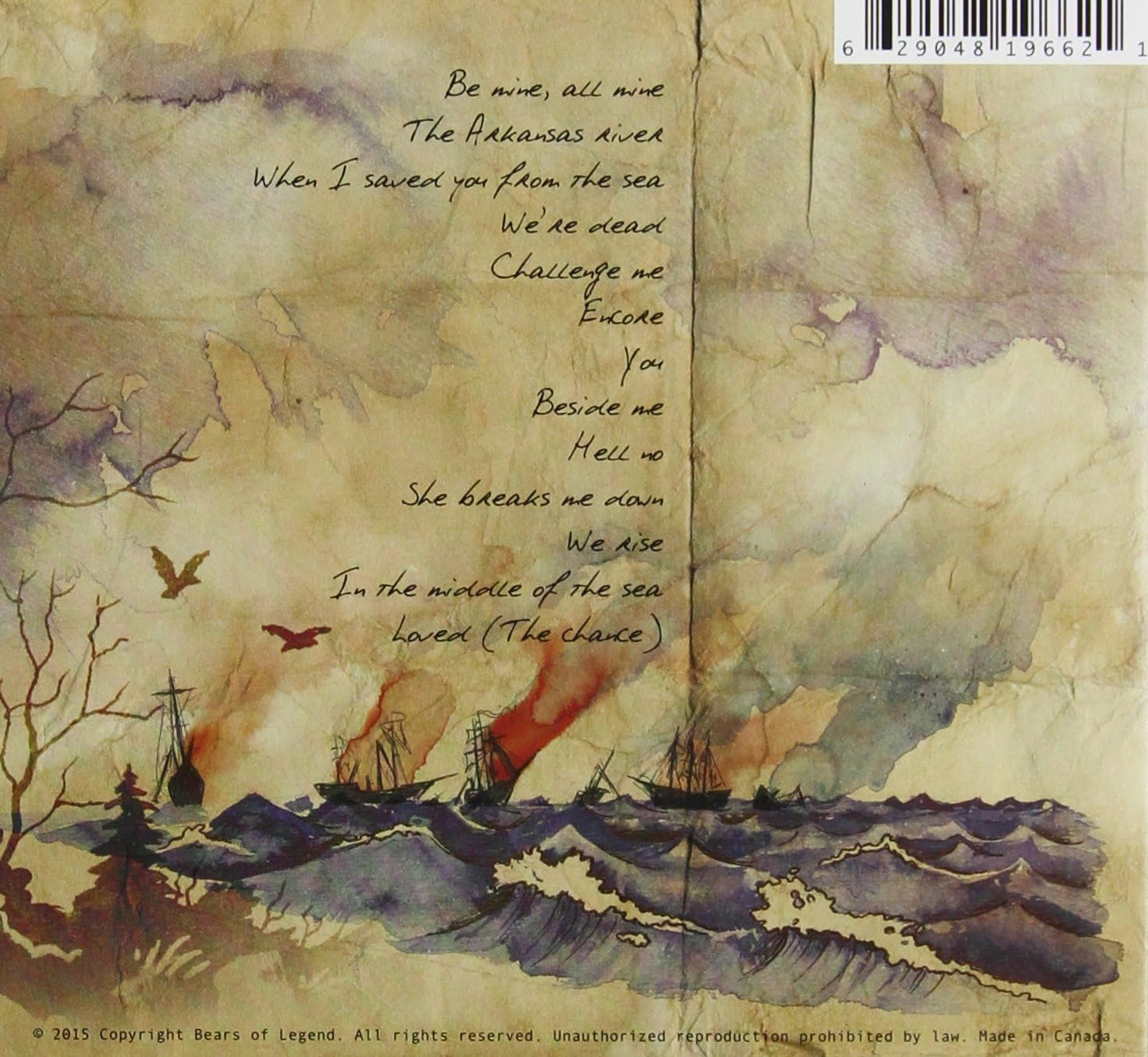 Ghostwritten Chronicles [Audio CD] Bears of Legend