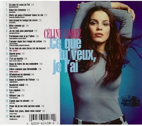 Ce Que Tu Veux Je [Audio CD] Celine Lomez