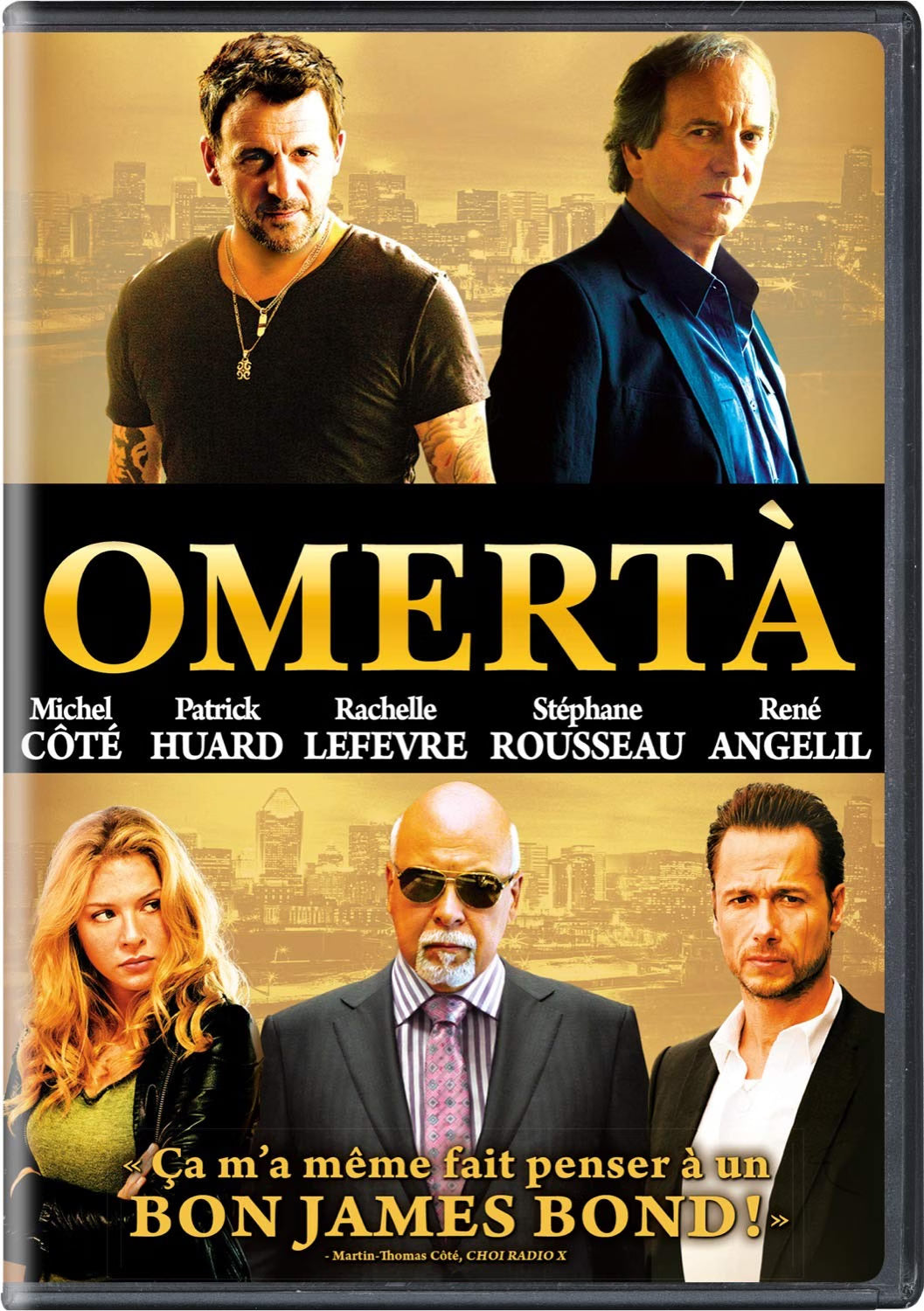 Omerta (dvd) Michel Cote, Patrick Huard, Luc Dionne