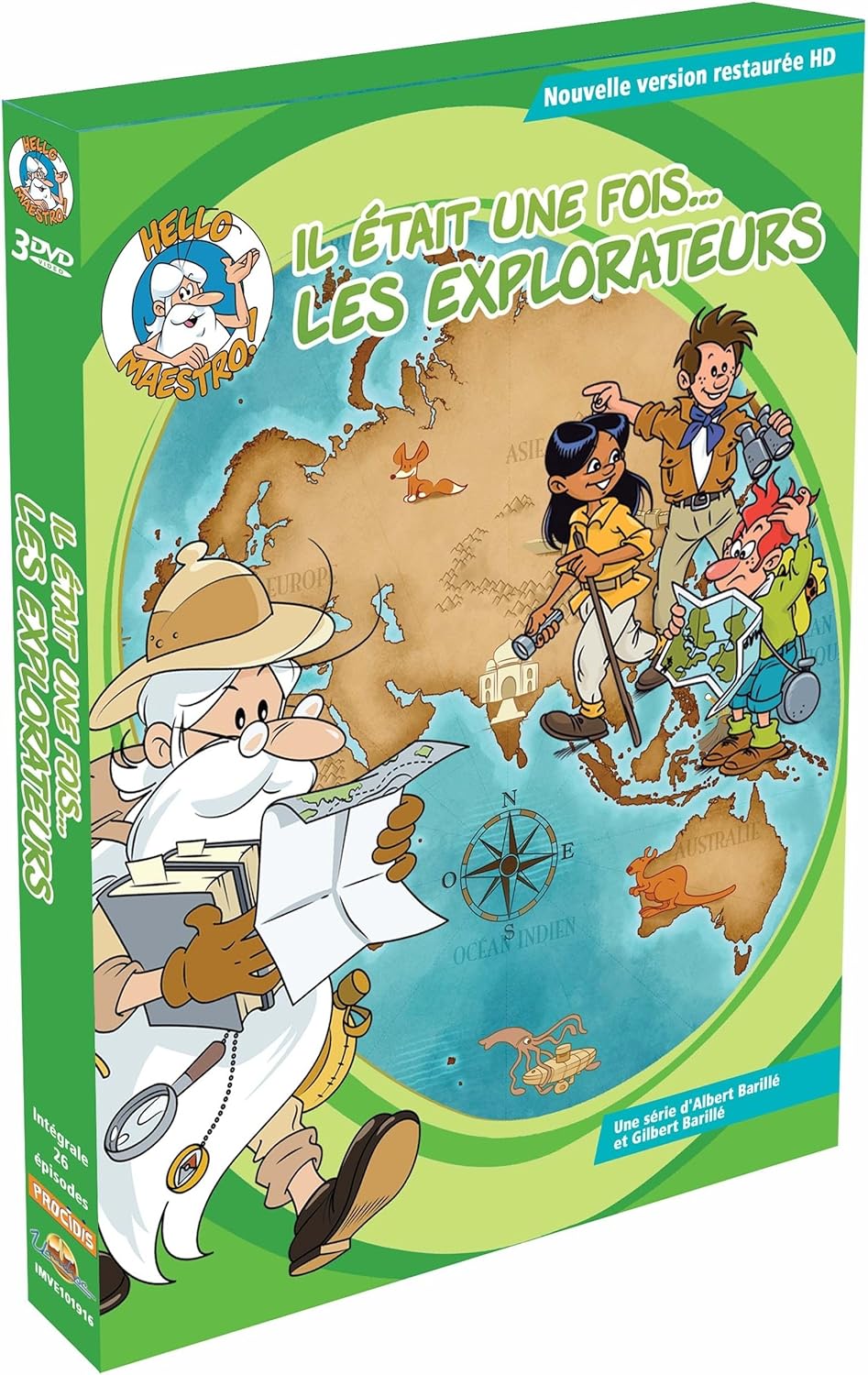 Il Était Une Fois...Les Explorateurs (Version HD) (Version française) [DVD]