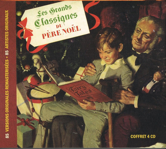 Les Grands Classiques du Père Noel (85 versions originales remasterisées sur 4 disques) [audio CD] Artistes Variés