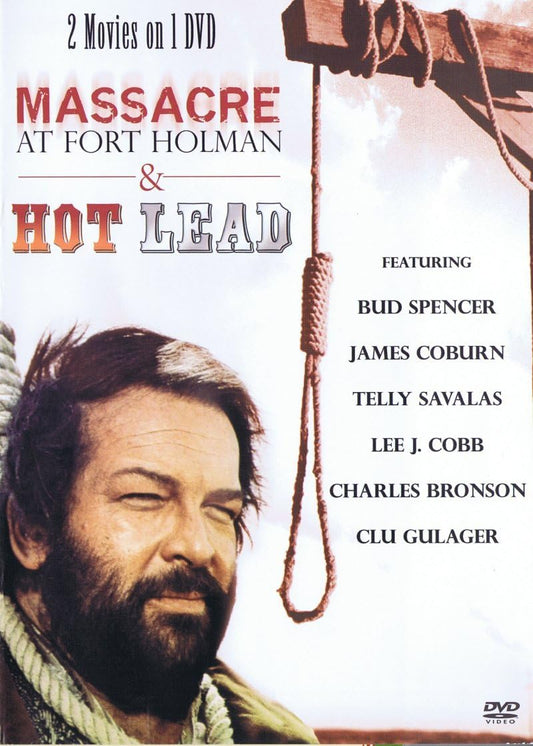 Massacre At Fort Holman & Hot Lead (2 Movies on 1 DVD) [DVD] Bud Spencer