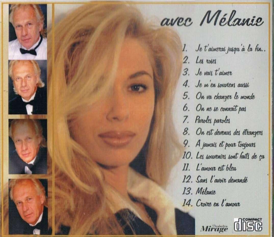 Avec Melanie [Audio CD] Andre Sylvain
