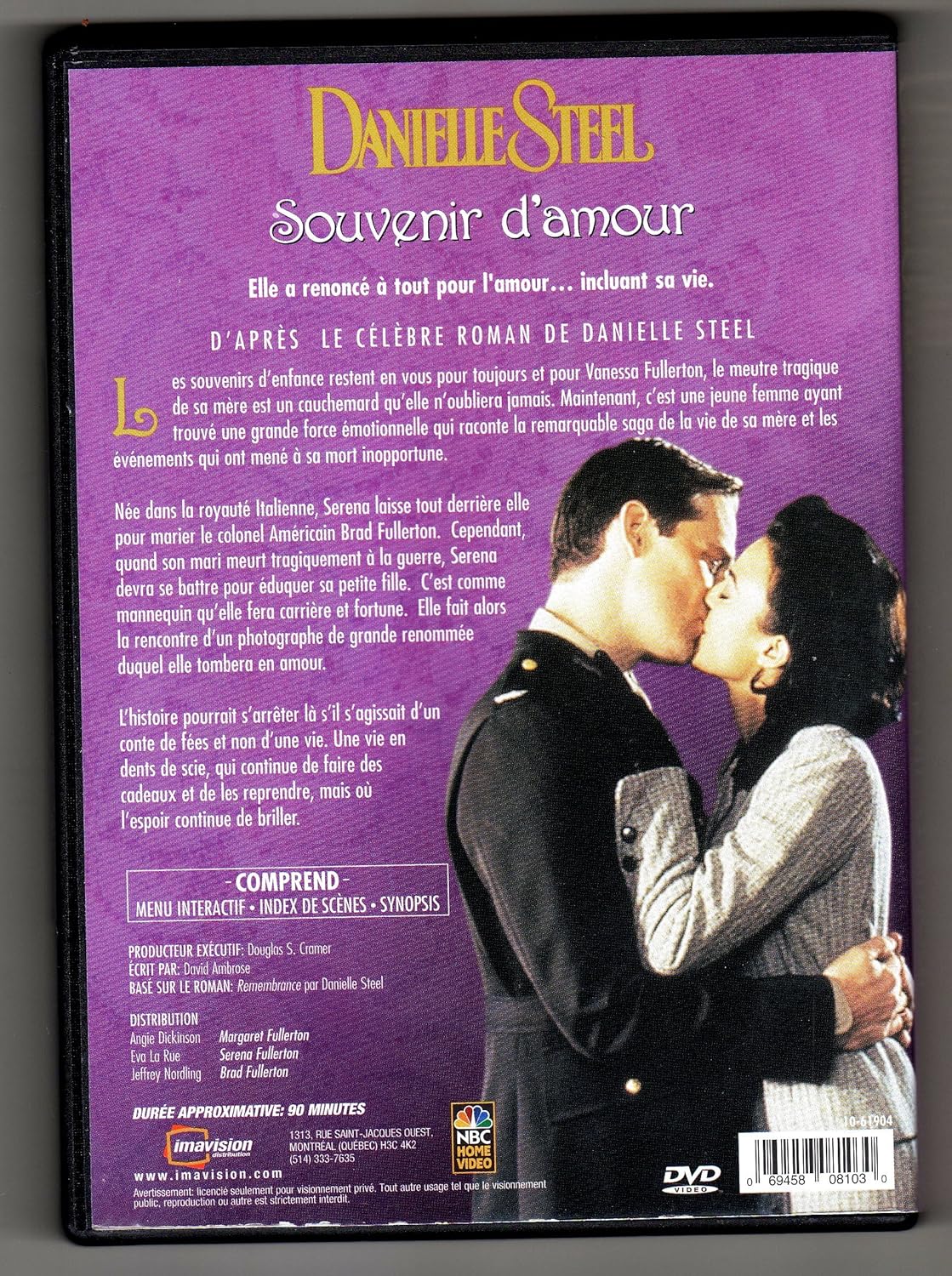 Danielle Steel - Souvenirs d'amour (Version française) [DVD]