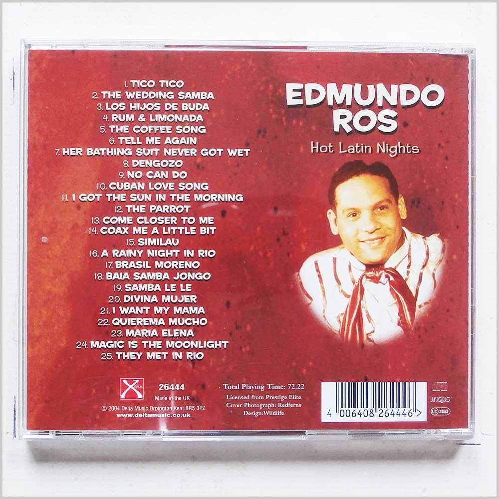 Hot Latin Nights (Latin) [Audio CD] Edmundo Ros
