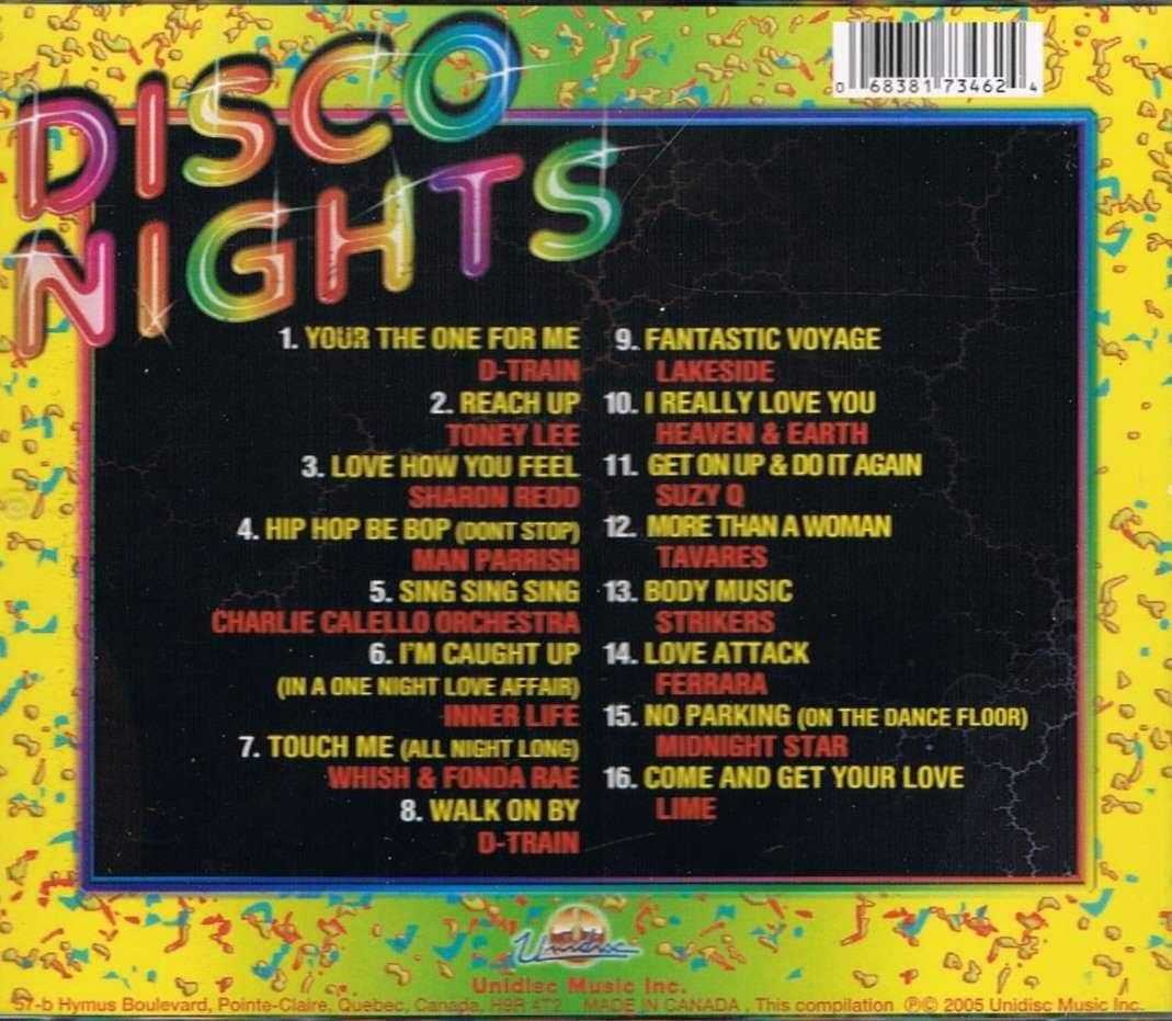 Disco Nights Volume 6 (Re-Edition 2005 / Original Artists - Original Songs) [audioCD] Variouis Artists