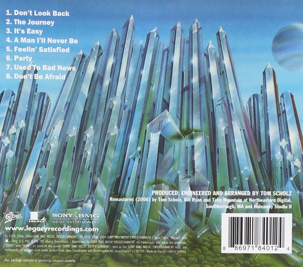 Don'T Look Back [Audio CD] Boston