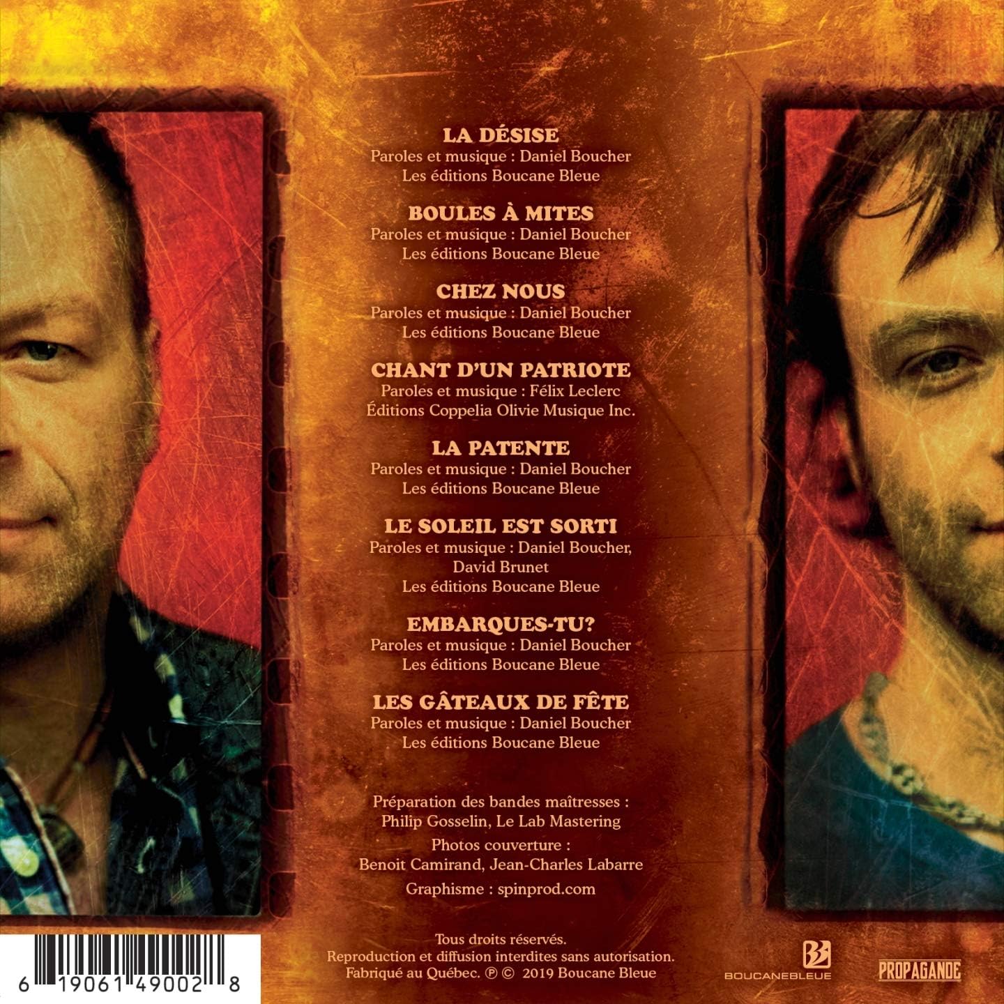 20 ans d'une pas pire épopée [Audio CD] Daniel Boucher