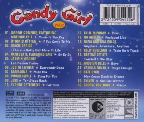 VARIOUS - CANDY GIRL VOL.8 (1 CD) [Audio CD] CD