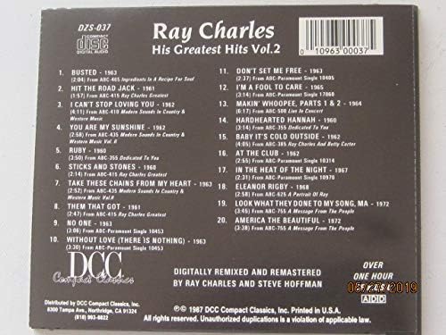 His Greatest Hits, Vol. 2 [Audio CD] Ray Charles