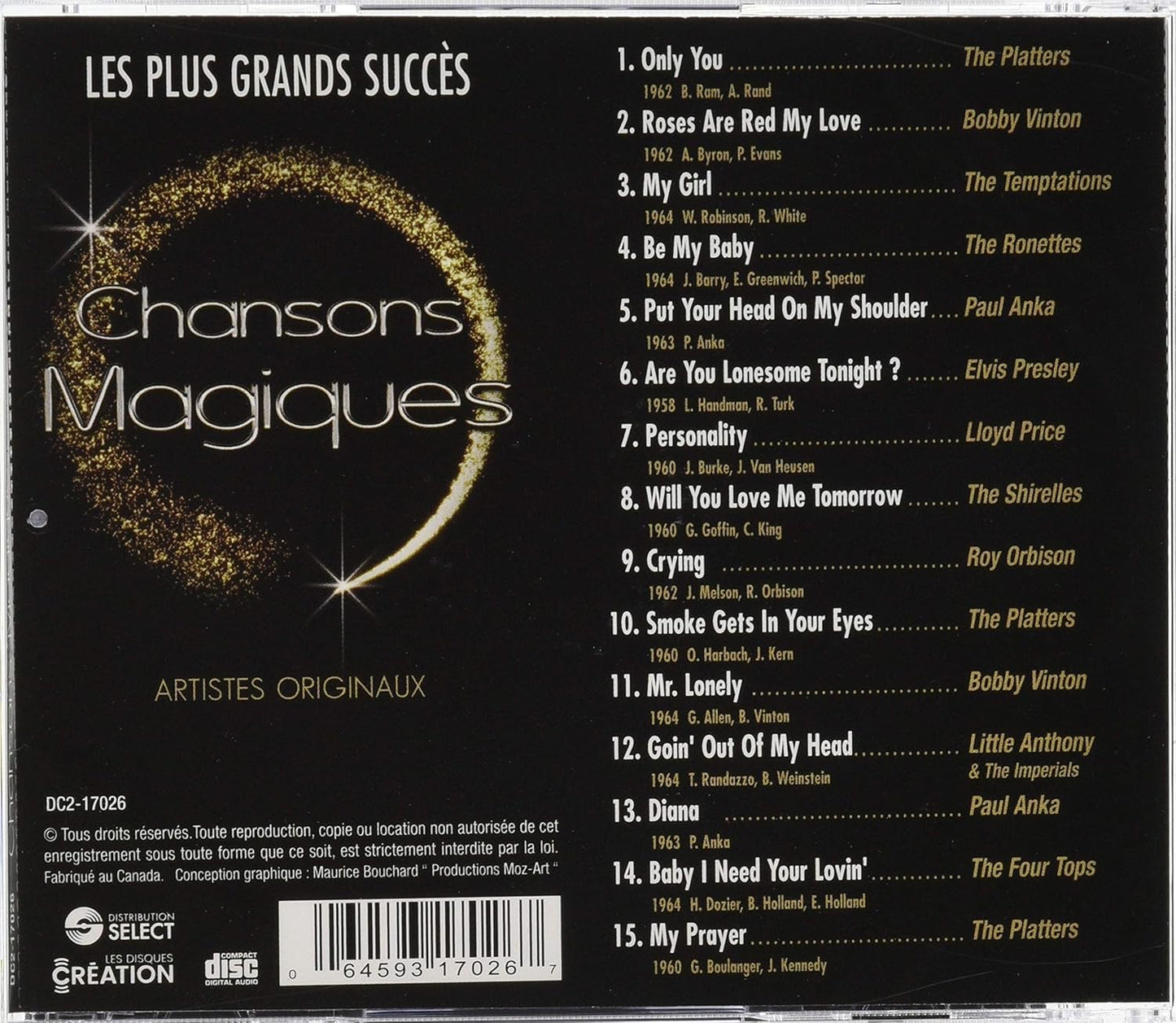 Chansons Magiques / Various [Audio CD] Various Artists