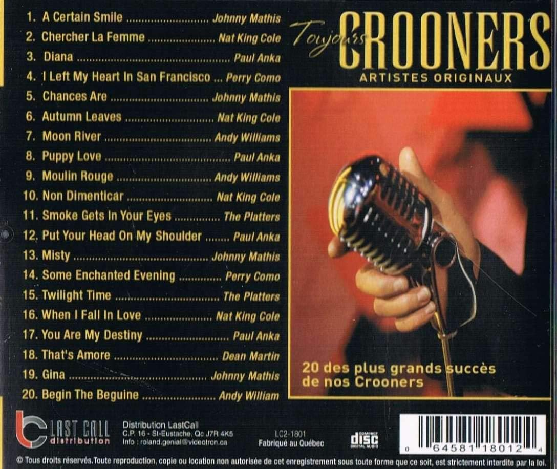 Toujours Crooners / Forever Crooners [Audio CD] Various Artists
