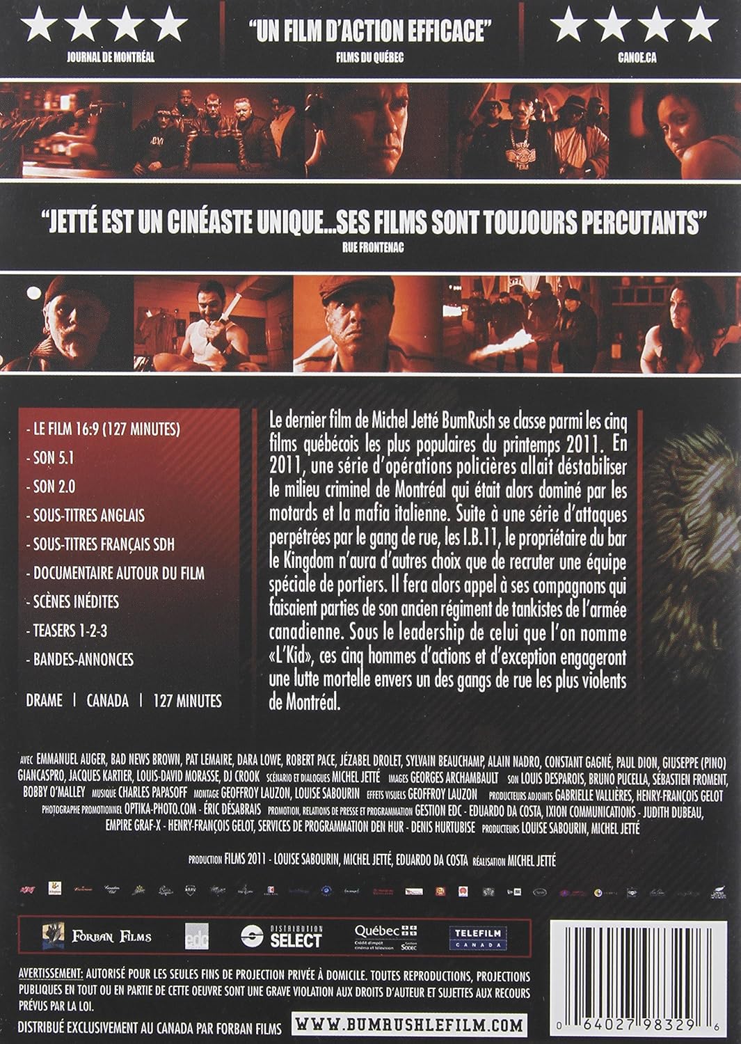 BumRush (Version française)[DVD] [2011] Michel Jette (Director)