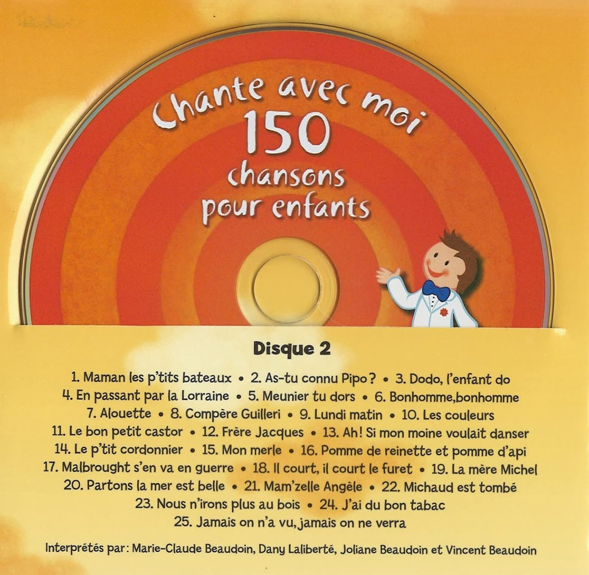 Chante Avec Moi 150 Chansons Pour Enfants 6CD [audioCD] Artistes Variés
