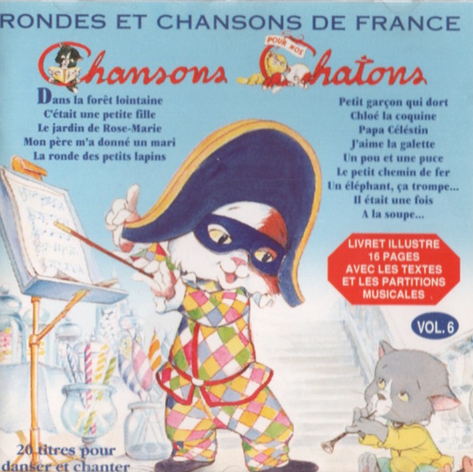 Chansons Pour Nos Chatons, Volume 6 [Audio CD] Claude Lombard