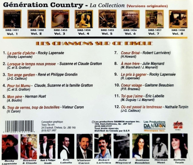 Generation Country, Volume 1 [Audio CD] Artistes Variés