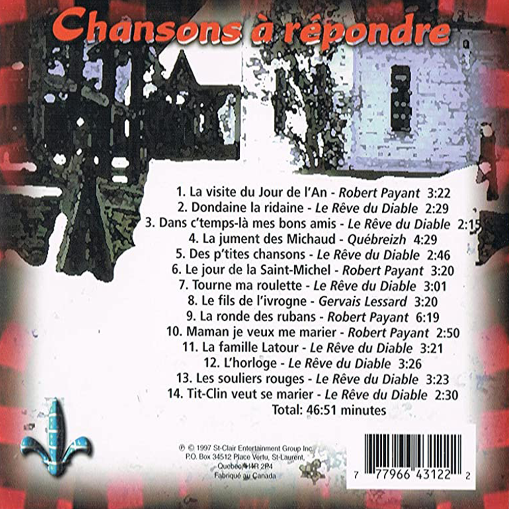 Chansons à répondre 100% [Audio CD] Artistes Variés