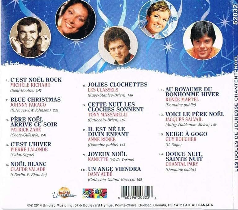 Chantent Noel [Audio CD] Les Idoles De Jeunesse