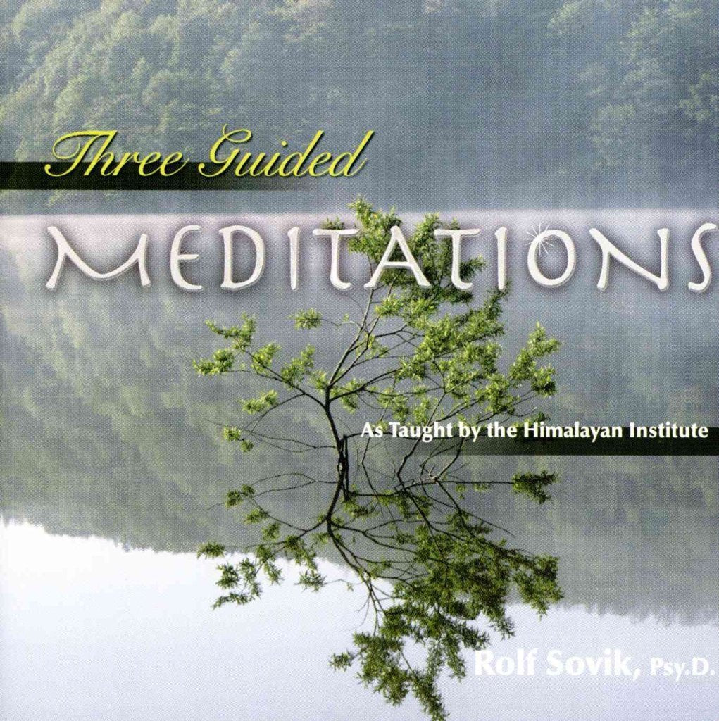 Three Guided Meditations [Audio CD] Rolf Sovik