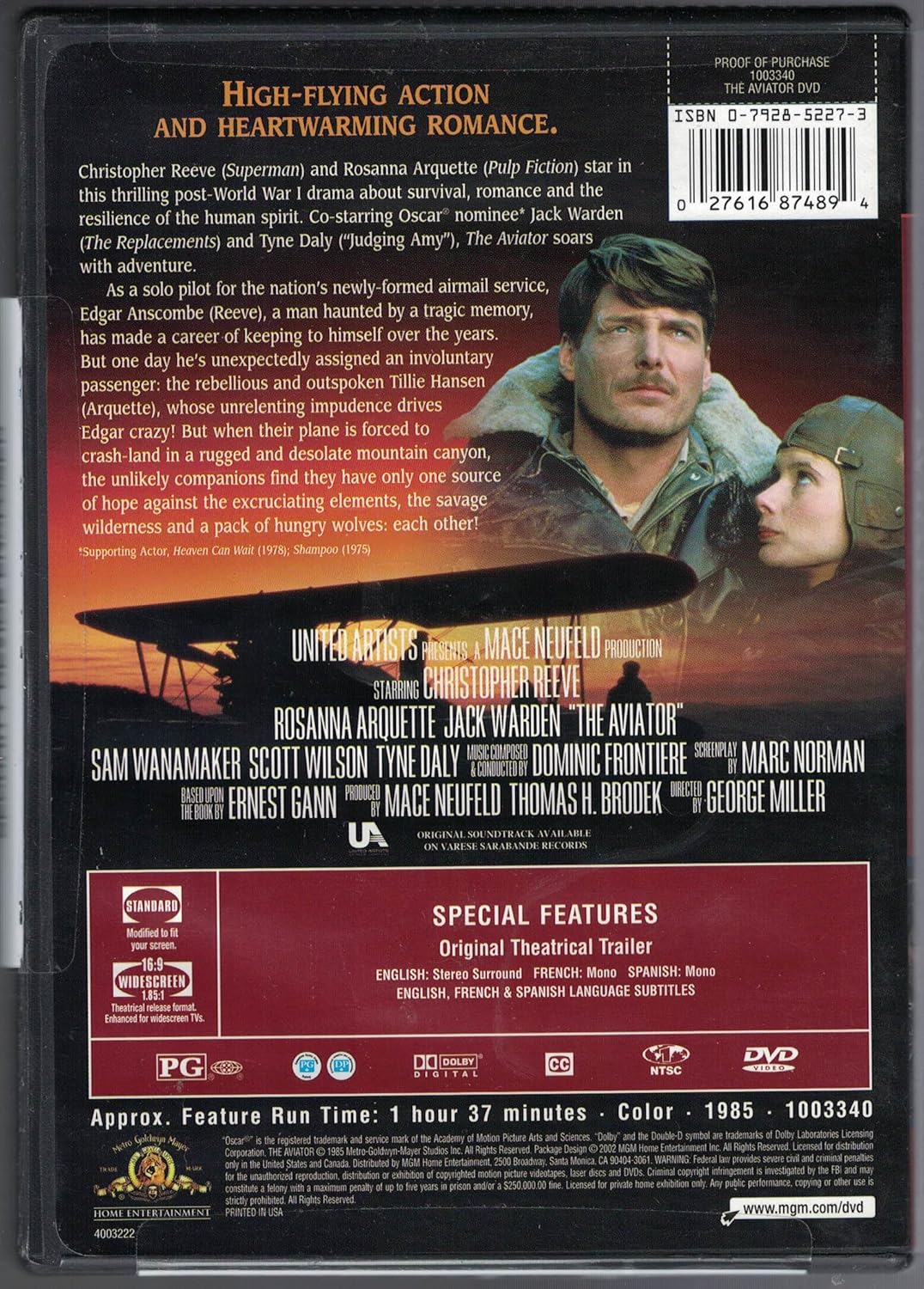 The Aviator (Bilingual) [DVD]