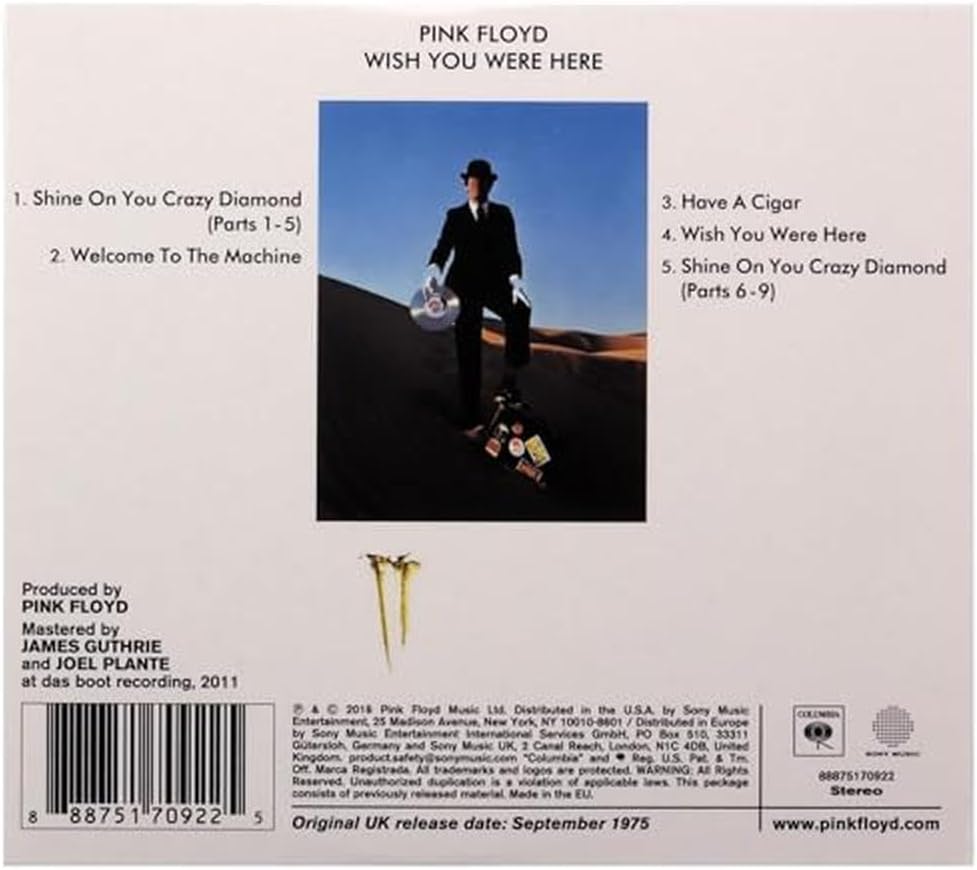 Wish You Were Here [Audio CD] Pink Floyd
