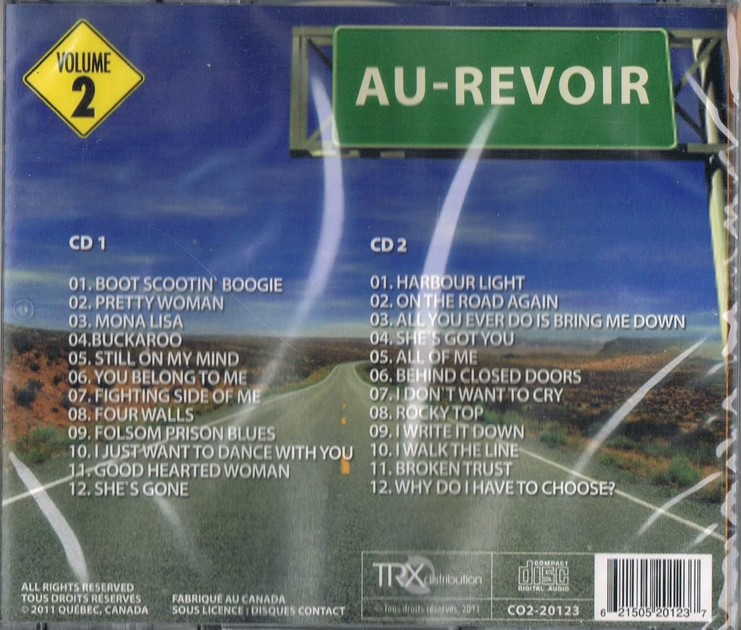 Sur Tous Les Chemins De Nashville a Memphis avec Bobby Hachey et Ses Amis (2CD) [Audio CD] Bobby Hachey