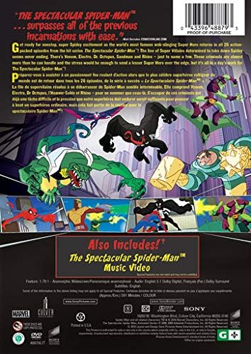 Spectacular Spiderman: The Complete Series  (Bilingual) [2016] [dvd]