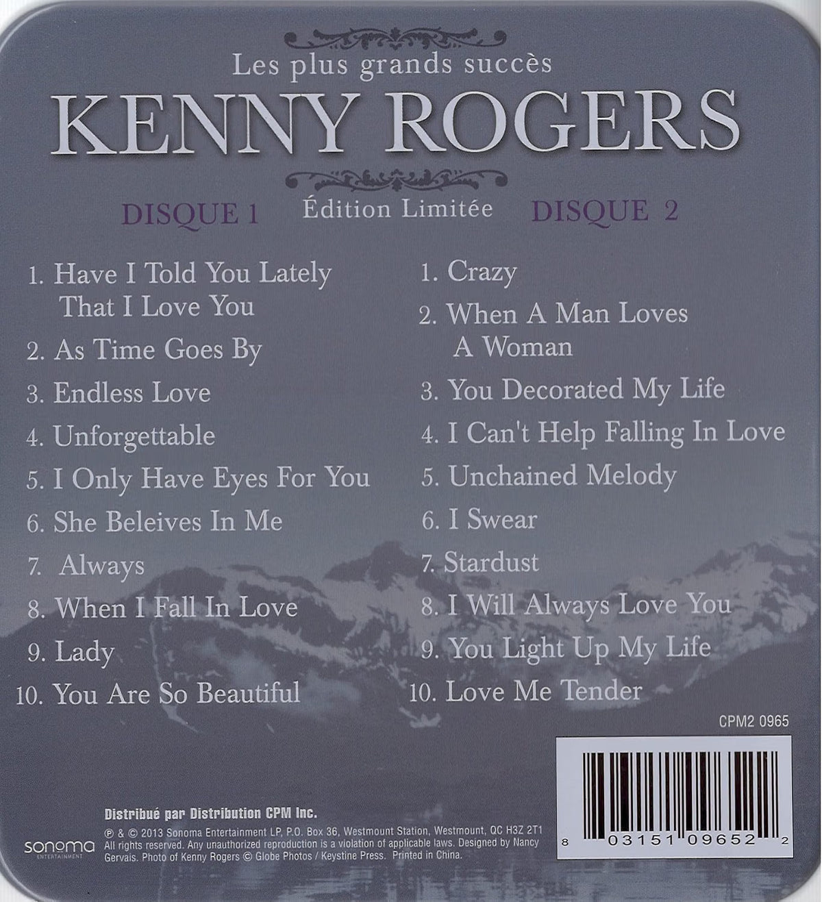 Les Plus Grands Succes de Kenny Rogers - Édition Limitée [Audio CD] Kenny Rogers