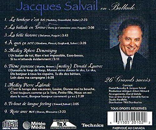 En Ballade... [Audio CD] Jacques Salvail
