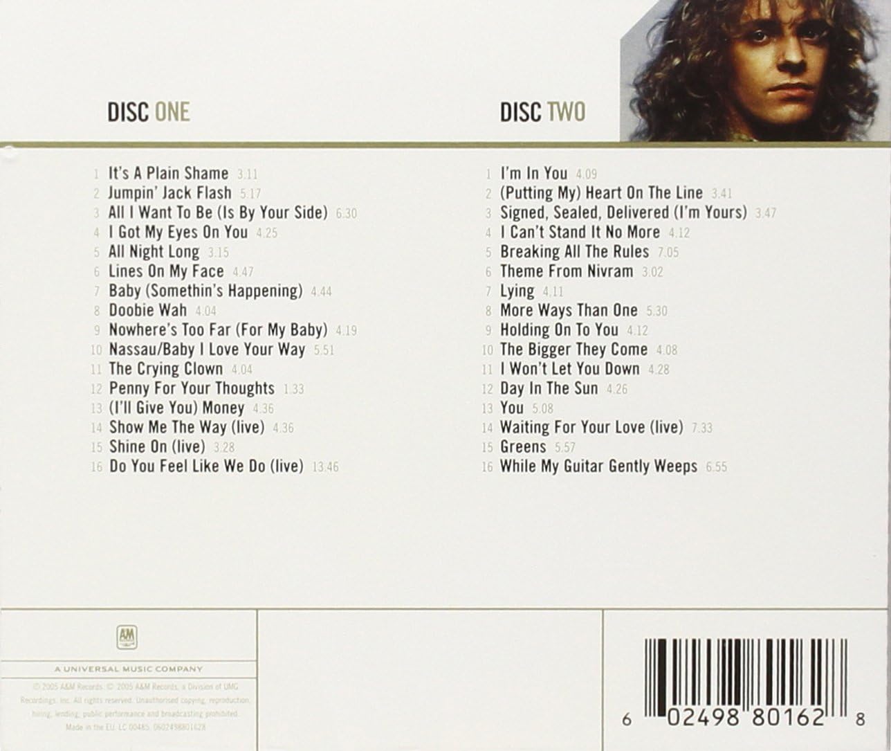 GOLD [Audio CD] Peter Frampton