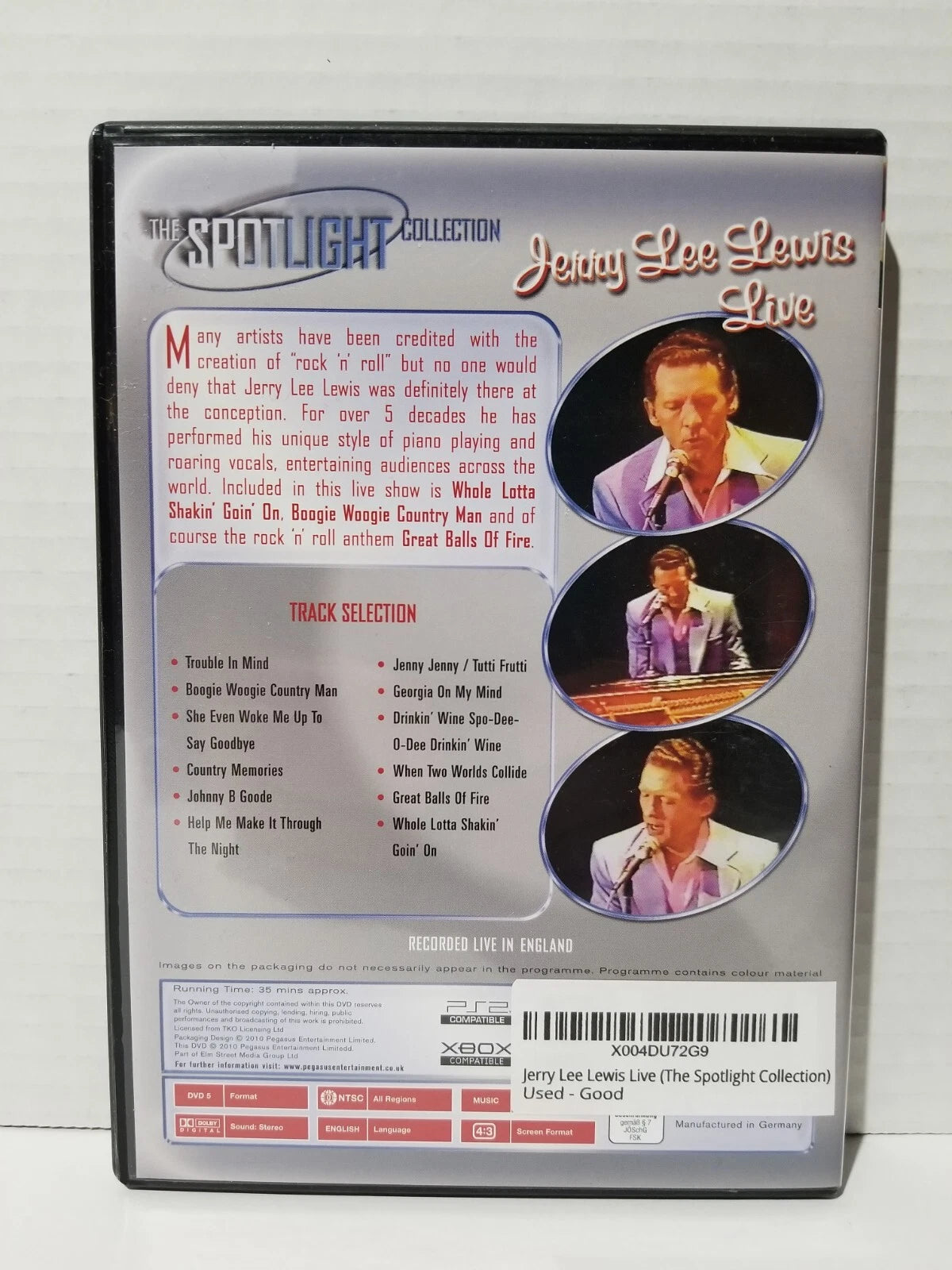 Live [DVD] [DVD] Jerry Lee Lewis