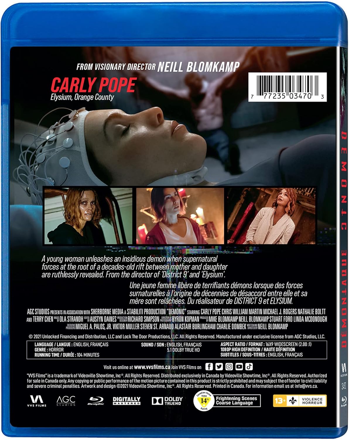 DEMONIC (Démoniaque) [Blu-ray]