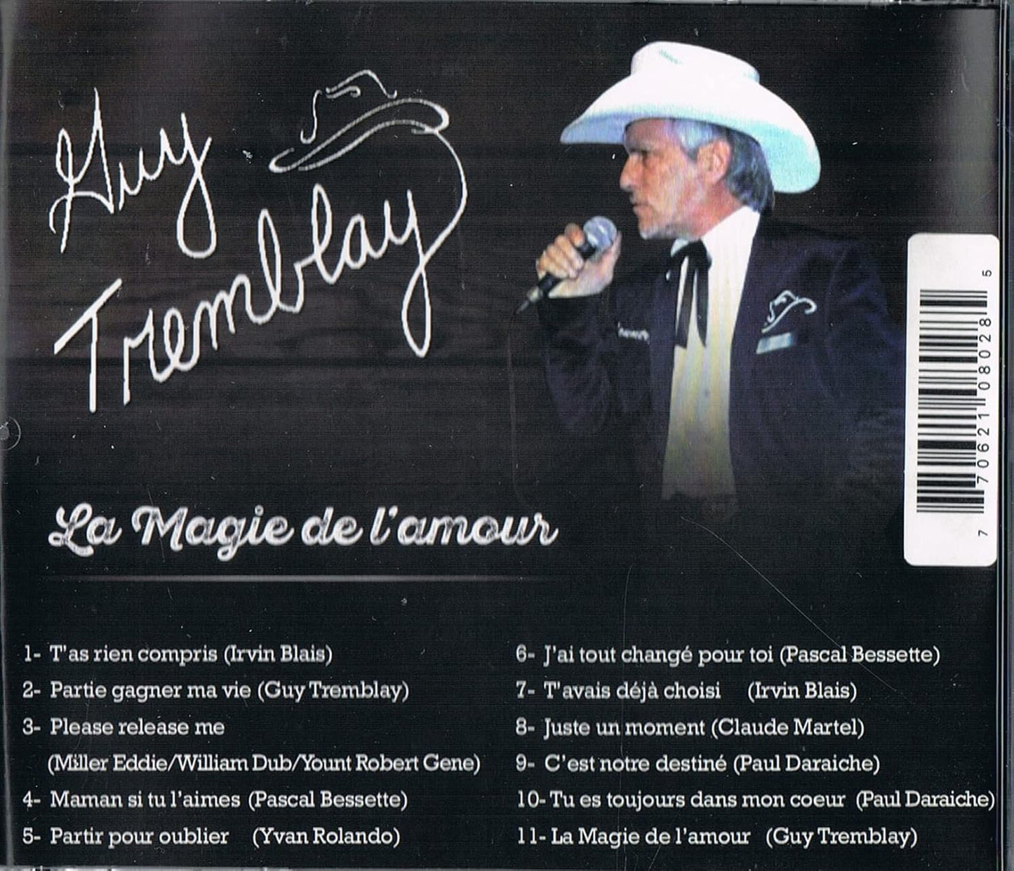 La Magie de L'amour [Audio CD] Guy Tremblay