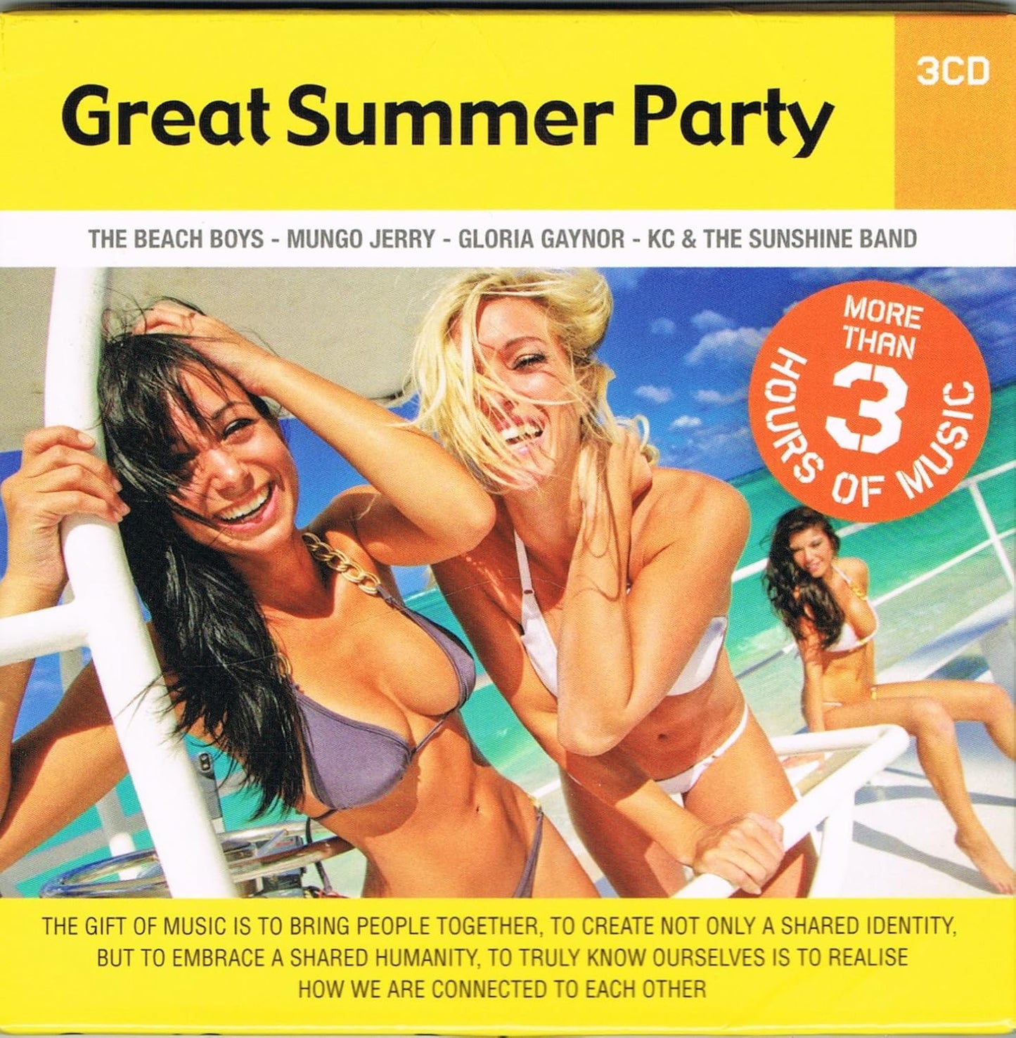 Great Summer Party - More Than 3 Hours of Music (RE-RECORDING, LIVE RECORDING &amp; ORIGINAL RECORDING) [audioCD] Various Artists