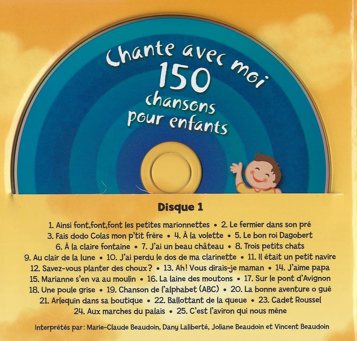 Chante Avec Moi 150 Chansons Pour Enfants 6CD [audioCD] Artistes Variés