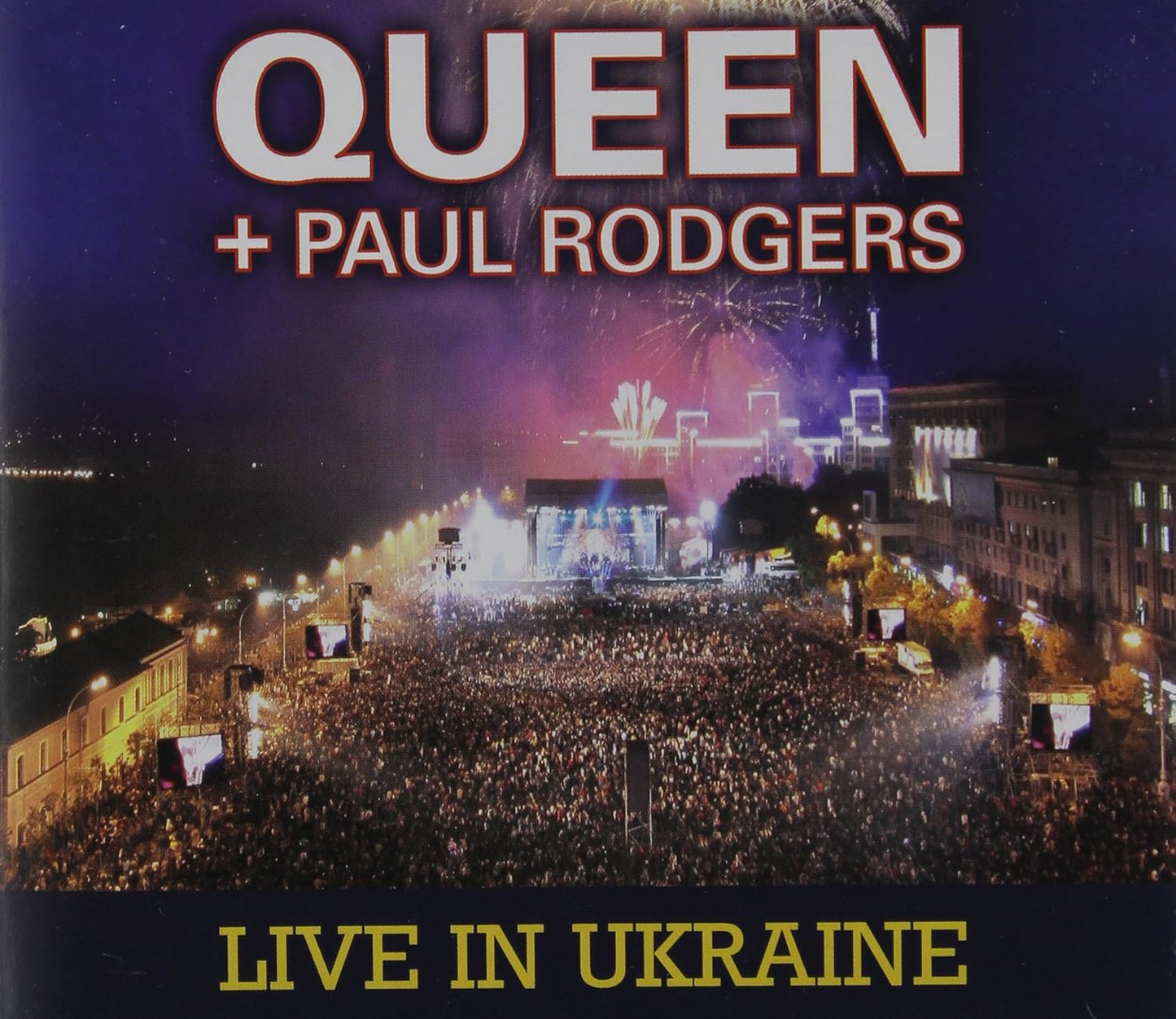 Live in Ukraine by Queen + Paul Rodgers [Audio CD &amp; DVD]