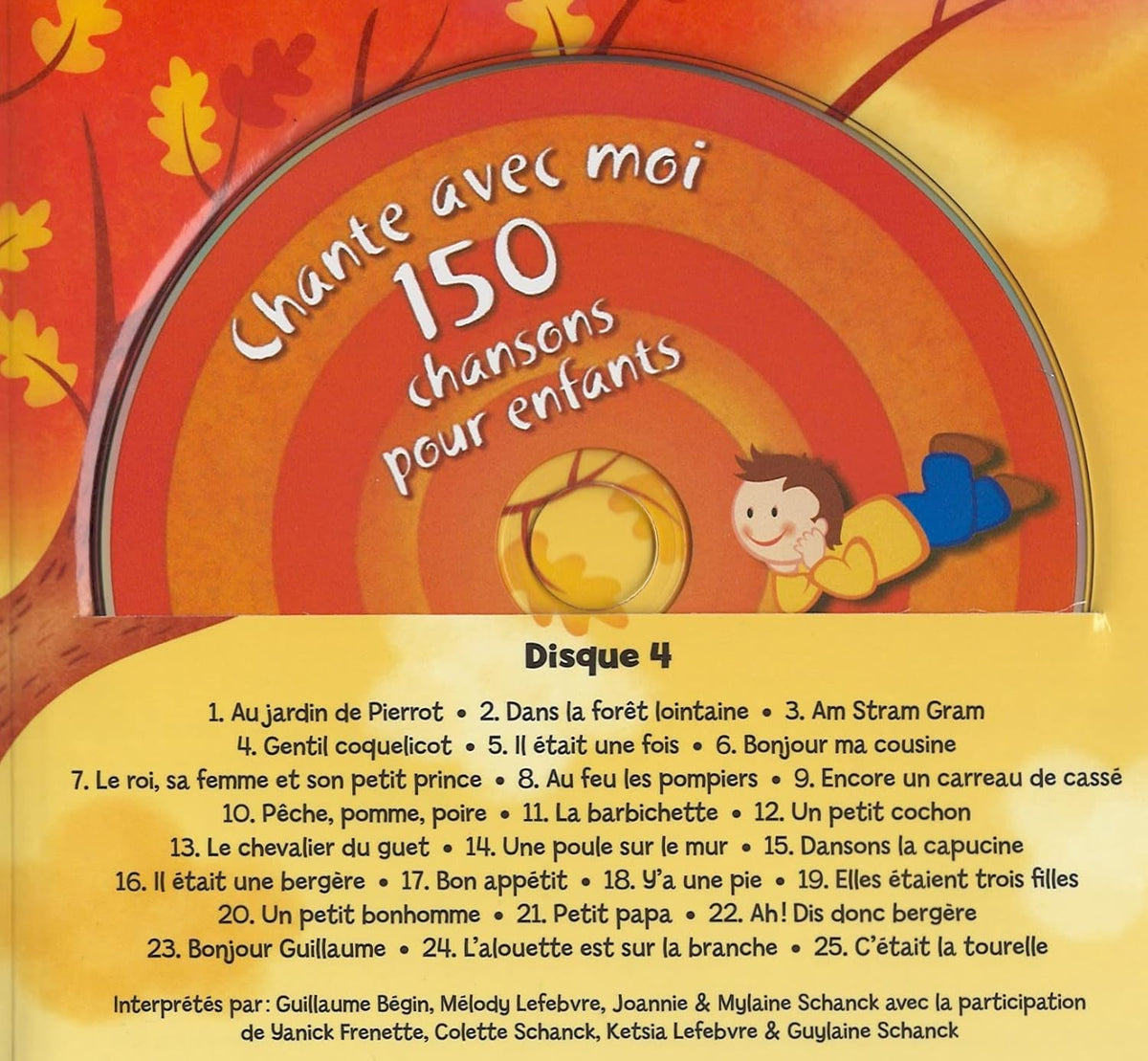Chante Avec Moi 150 Chansons Pour Enfants 6CD [audioCD] Artistes Variés