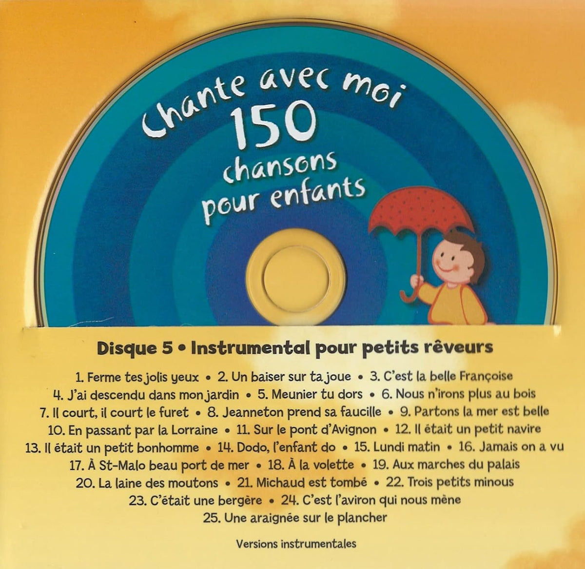 Chante Avec Moi 150 Chansons Pour Enfants 6CD [audioCD] Artistes Variés