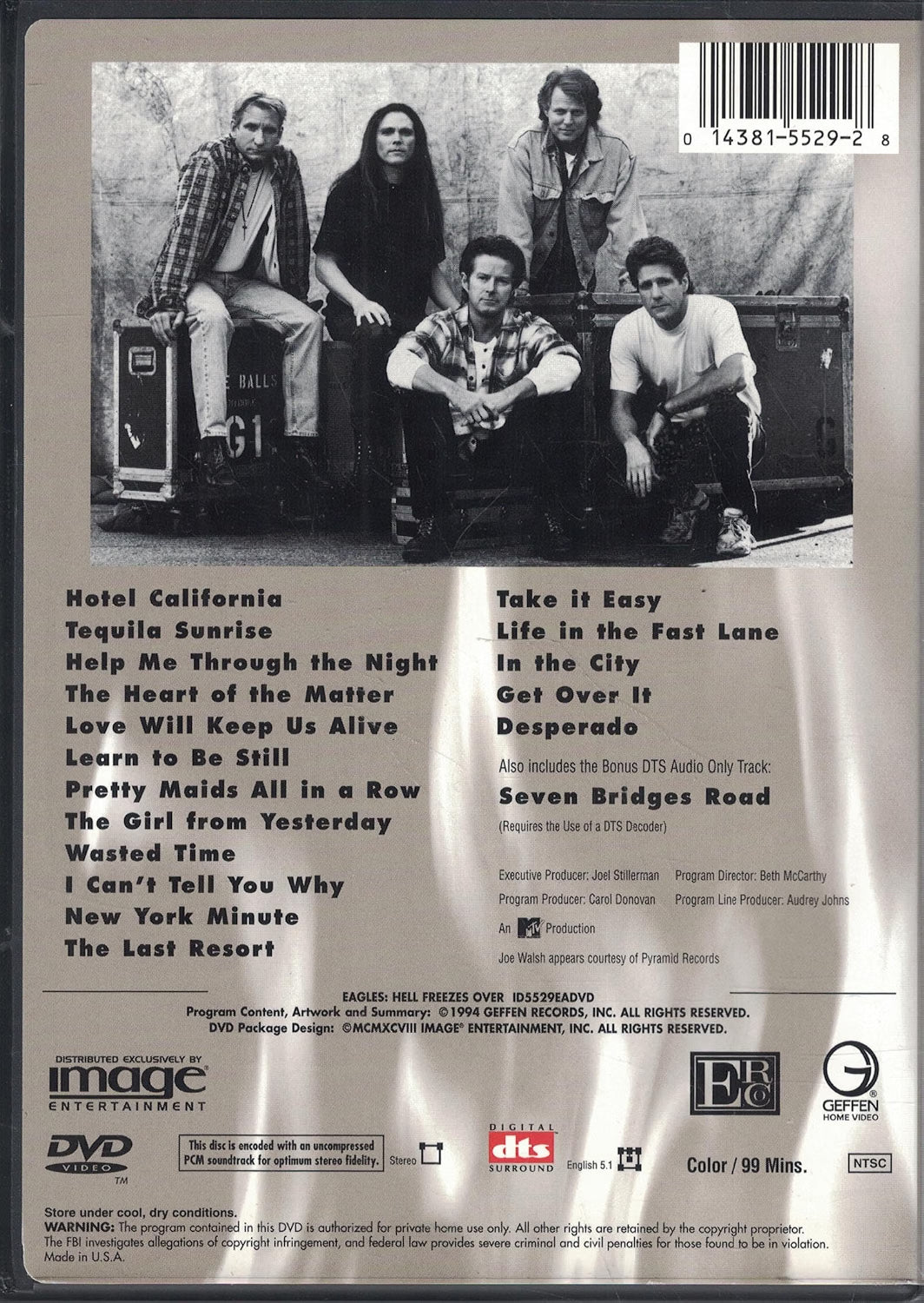 Eagles: Hell Freezes Over [DVD]