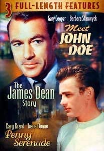 3 Full-Lenght Features / Meet John Doe / the James Dean Story / Penny Serenade (Languages: English Only) [DVD]