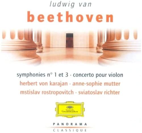 Symphony 1&3/Cto for Viol [Audio CD] Karajan