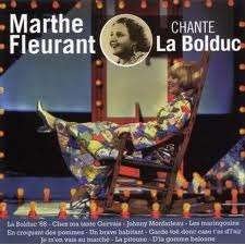 Chante La Bolduc [Audio CD] Fleurant/ Marthe