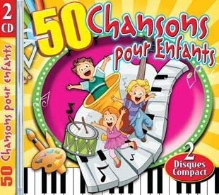 50 Chansons Pour Enfants (2 Disques Compact) [Audio CD] Guillaume Begin/ Melody Lefebvre/ Joannie Schanck/ Mylaine Schanck/ Yanik Frenette/ Colette Schanck/ Ketsia Lefebvre/ Guylaine Schanck/