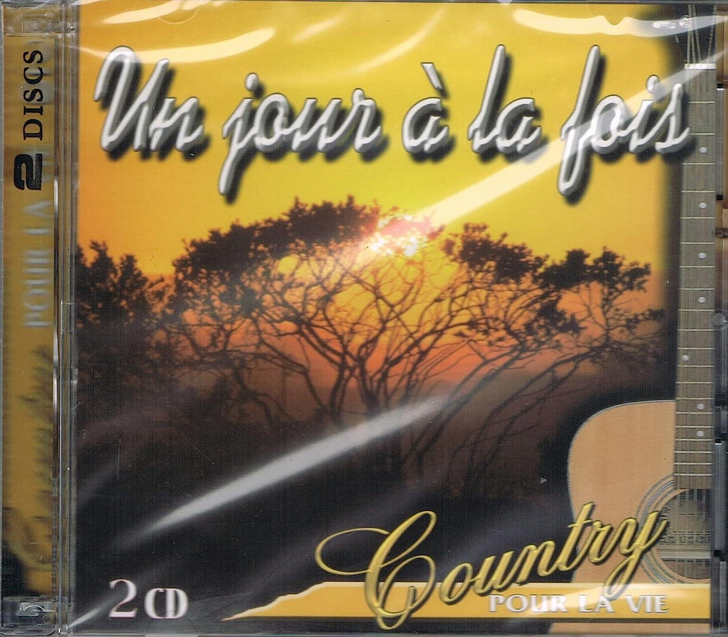 40 Plus Grands Succes Country (incluant 40 Chansons 4 CD / Country Pour La Vie - Un jour a la Fois & J'ai Un Amour Qui Ne Veut Pas Mourir) [audioCD] Artistes Variés